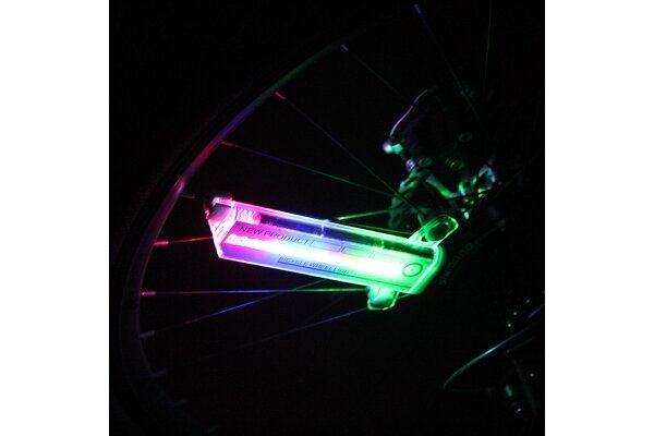 3D LED svetlo za žice na biciklu, osvetljenje u toku vožnje