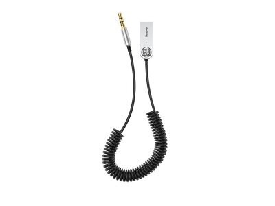 Adattatore audio Baseus USB Bluetooth 5.0, AUX nero