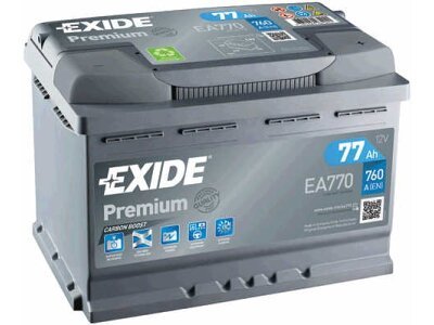 Akumulator Exide EA770 77 Ah D+