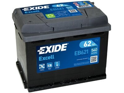 Akumulator Exide EB621 62 Ah L+