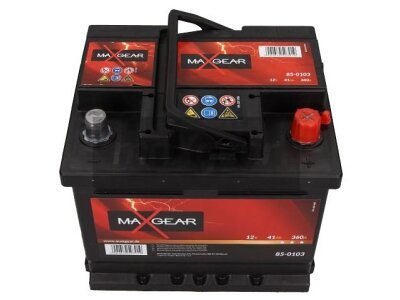 Akumulator MaxGear - 41Ah/360A L-