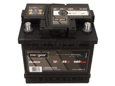 Akumulator MaxGear - 55Ah/480A D+ 
