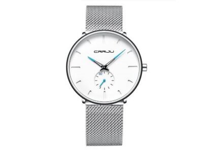 Armbanduhr JU-01-2150, elegant, Weiß