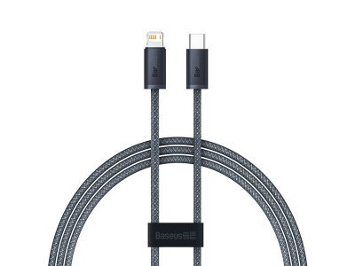 BASEUS USB-C kabel za Lightning Dynamic Series, 20W, 100 cm siv