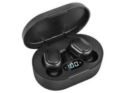 Brezžične Bluetooth slušalke E7S, črna