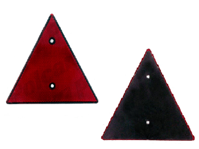 Fanale (triangolare con fori), altezza 140mm
