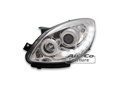 Far Renault Clio 07- DRL izgled krom