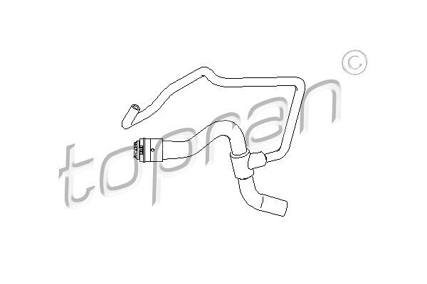 Fleksibilna cijev hladnjaka grijanja Opel Astra 98-04 1.4 / 1.6 16V