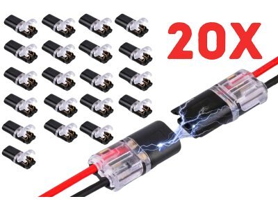 HasConnec vezetékcsatlakozók, 20 db