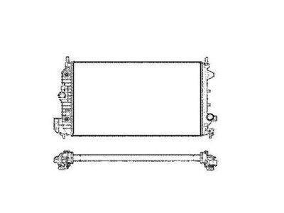 Hladnjak vode Fiat Croma 05- 1.9 MJTD