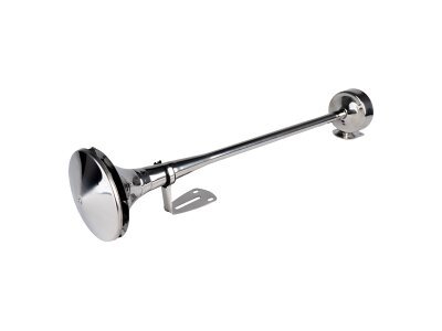 Horna Fanfare zvučni signal krom 620 mm 12V 24V LowTone AMIO-04078