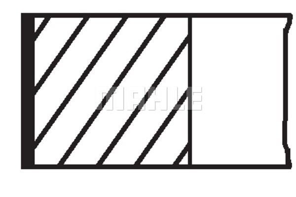Komplet klipnih prstenova 007RS001530N1 - Alfa Romeo, Fiat, Jeep, Lancia
