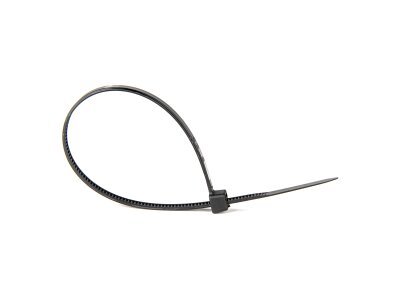 Kratke crne plastične kabelske vezice, set od 60 komada AMIO-04314