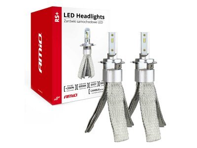 Lampadine LED per auto Serie RS+ H7-1 50W sottili