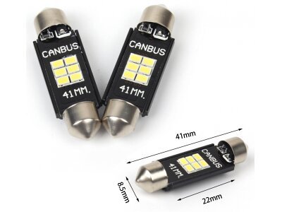 LED sijalice 10-16V, 6xSMD, 210Lm, CANBUS, 2 komada, 12 mesečna garancija, PREMIUM