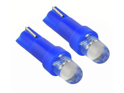 LED sijalice 12V, LED FLUX, plava, 2 komada