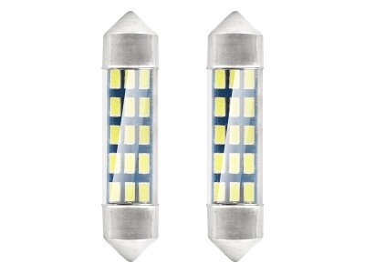 LED STANDARD 3014 15SMD Festoon C5W C10W C3W 39mm Bela 12V