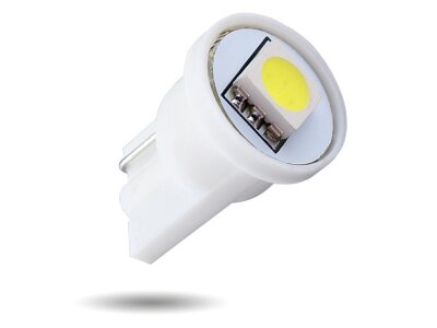 LED žarnice T10, 12V, 1xSMD, bela, 2 kosa