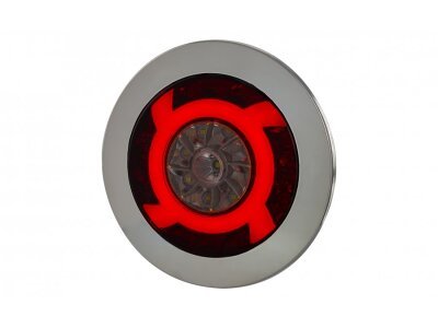Multifunkcionalna stražnja lampa HOR 75 - LUCY, LED 12 / 24V (sa prstenom, rikverc, maglenka, pozicijsko svjetlo, kabel 4x0,5 mm2, dužina 1,5 m)