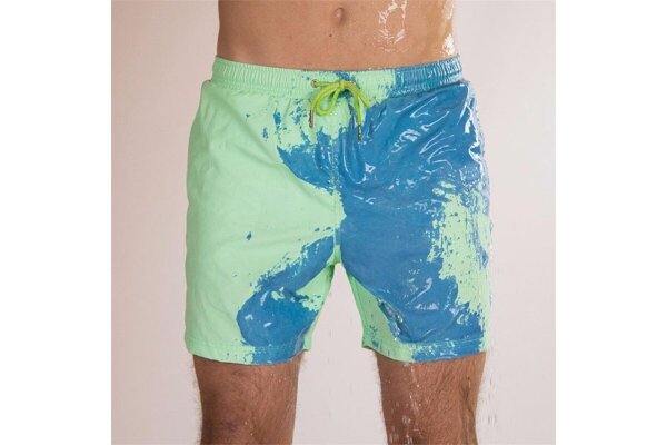 Muške kupaće hlačice, koje mijenjaju boju, L