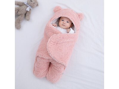 Schlafsack für Babys, rosa S (0-3m)
