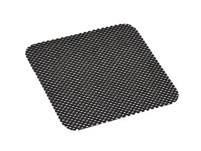 Schwarze Antirutschmatte 19x22cm NSM-01