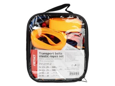 Set transportnih remena i elastičnih užadi AMIO-03293