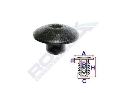Set za pričvršćivanje Opel RXC30927 10 komada