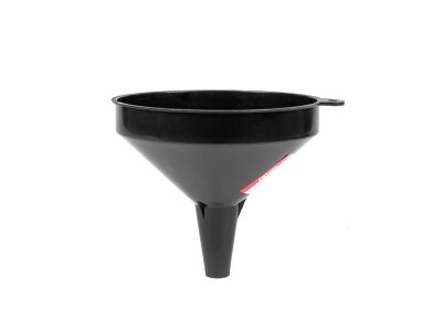 Univerzalen črn plastični lijak za gorivo, tekočino, vodo, 10 cm AMIO-04044