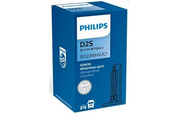 Xenon žarnica D2S Philips WhiteVision 5000K - PH85122WHV2C1
