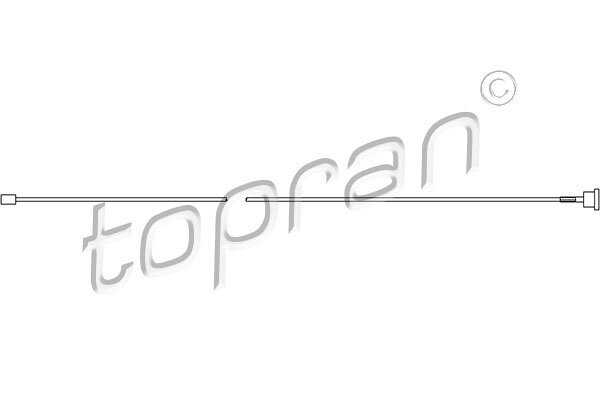 Žica ručne kočnice Opel Corsa C 00-06, natrag, desno, 830mm